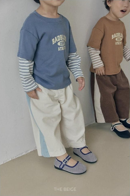 Side Color Block Corduroy Pants [THE BEIGE]（2026AW） 12