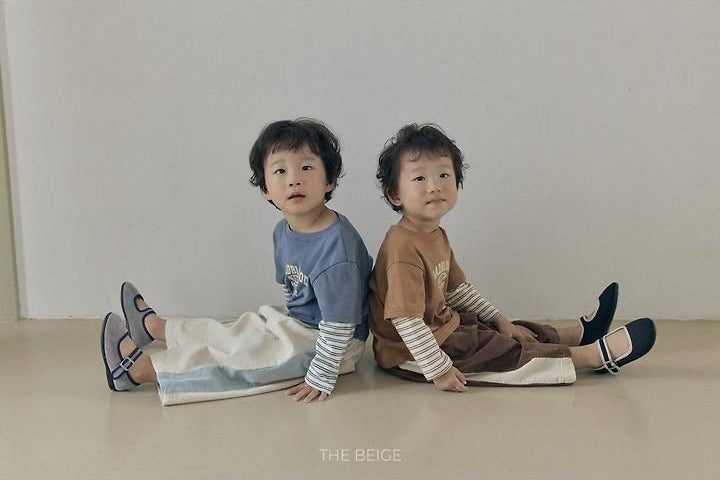 Side Color Block Corduroy Pants [THE BEIGE]（2026AW） 16