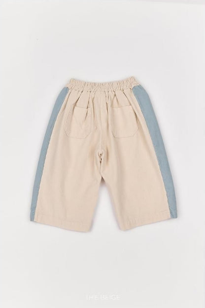 Side Color Block Corduroy Pants [THE BEIGE]（2026AW） 21