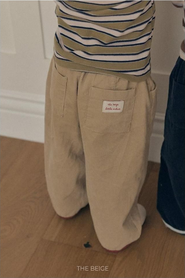 Corduroy Flare Pants [THE BEIGE]（2026AW） 15