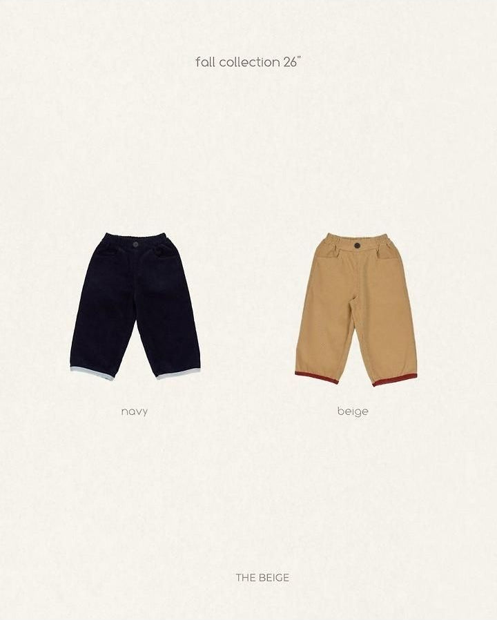 Corduroy Flare Pants [THE BEIGE]（2026AW） 17