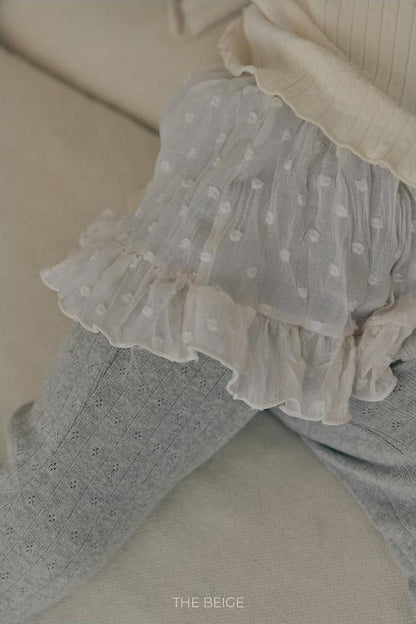 Chiffon Skort [THE BEIGE]（2026AW） 17