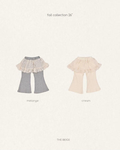 Chiffon Skort [THE BEIGE]（2026AW） 18