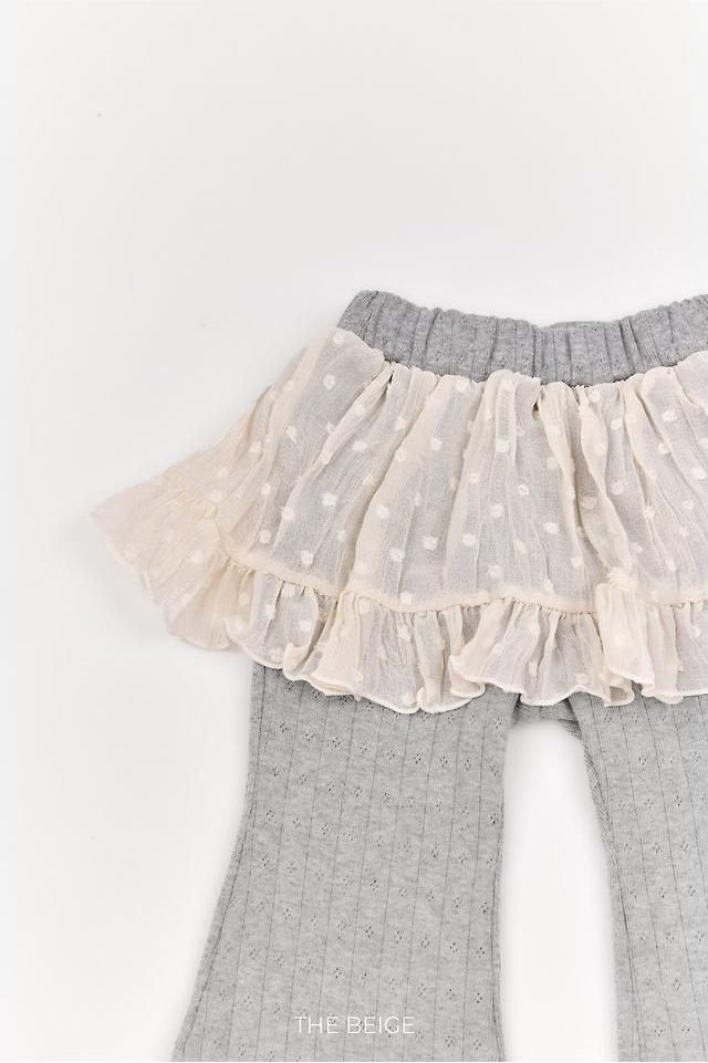 Chiffon Skort [THE BEIGE]（2026AW） 20