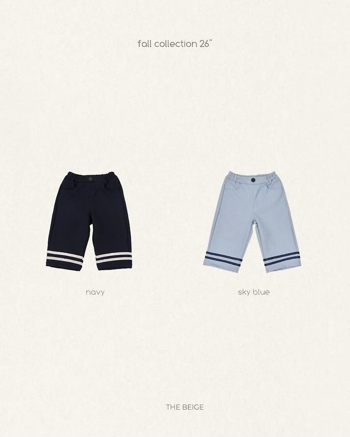 Tape Pants [THE BEIGE]（2026AW） 17