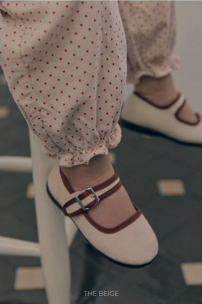 Dot Frill Pants [THE BEIGE]（2026AW） 4