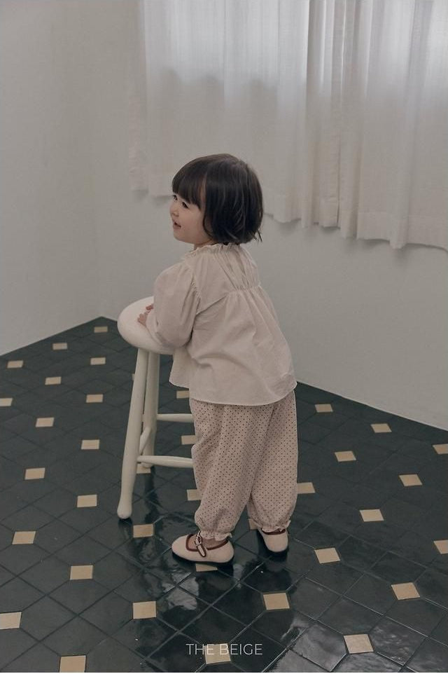 Dot Frill Pants [THE BEIGE]（2026AW） 6