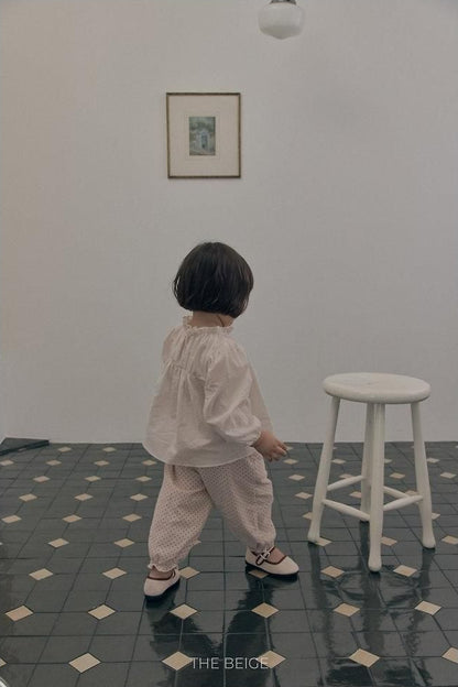 Dot Frill Pants [THE BEIGE]（2026AW） 7