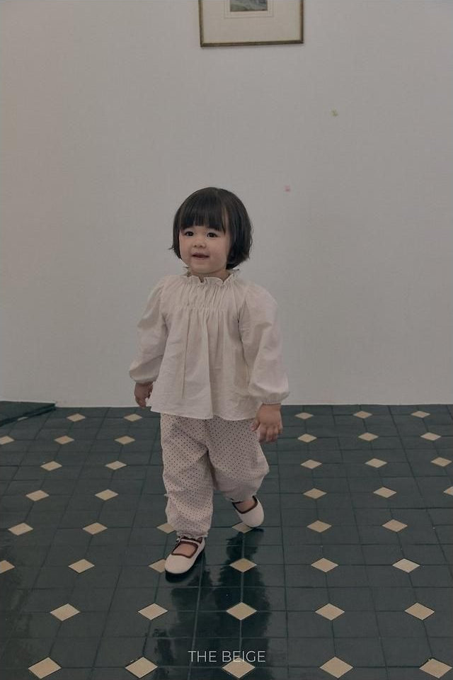Dot Frill Pants [THE BEIGE]（2026AW） 9