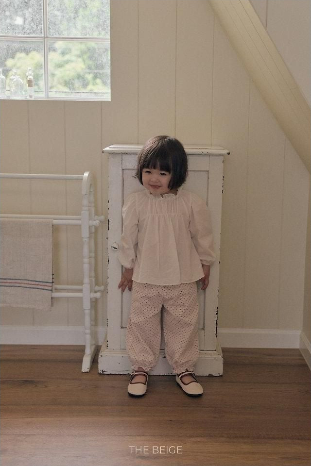 Dot Frill Pants [THE BEIGE]（2026AW） 11