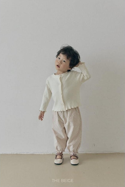 Dot Frill Pants [THE BEIGE]（2026AW） 12
