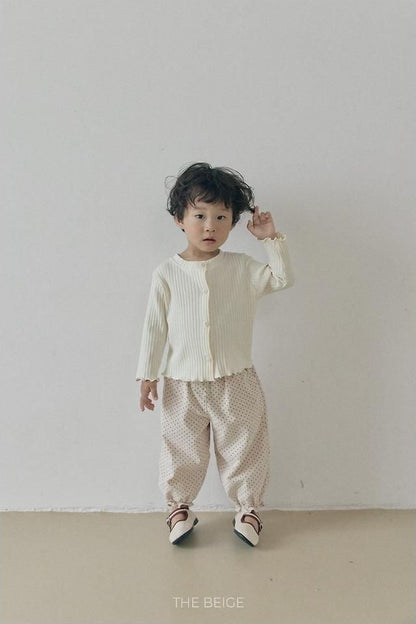 Dot Frill Pants [THE BEIGE]（2026AW） 13