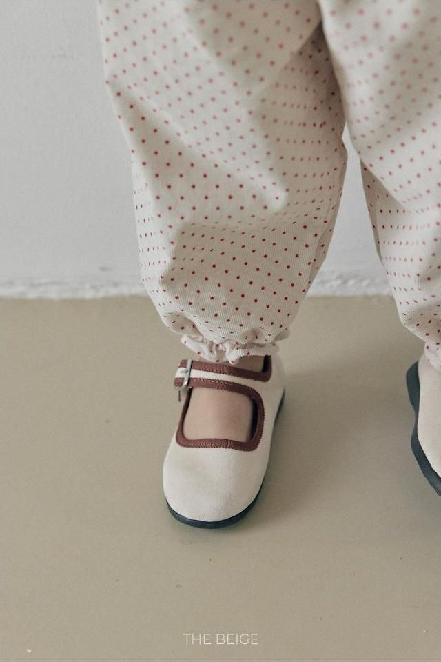 Dot Frill Pants [THE BEIGE]（2026AW） 14