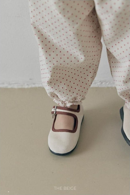 Dot Frill Pants [THE BEIGE]（2026AW） 14