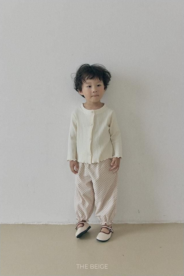 Dot Frill Pants [THE BEIGE]（2026AW） 15