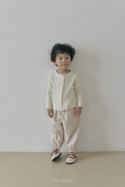 Dot Frill Pants [THE BEIGE]（2026AW） 15