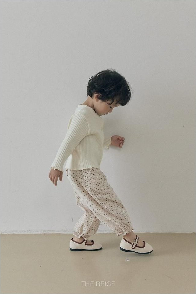 Dot Frill Pants [THE BEIGE]（2026AW） 16