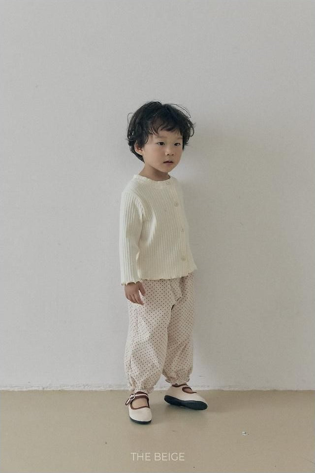 Dot Frill Pants [THE BEIGE]（2026AW） 17