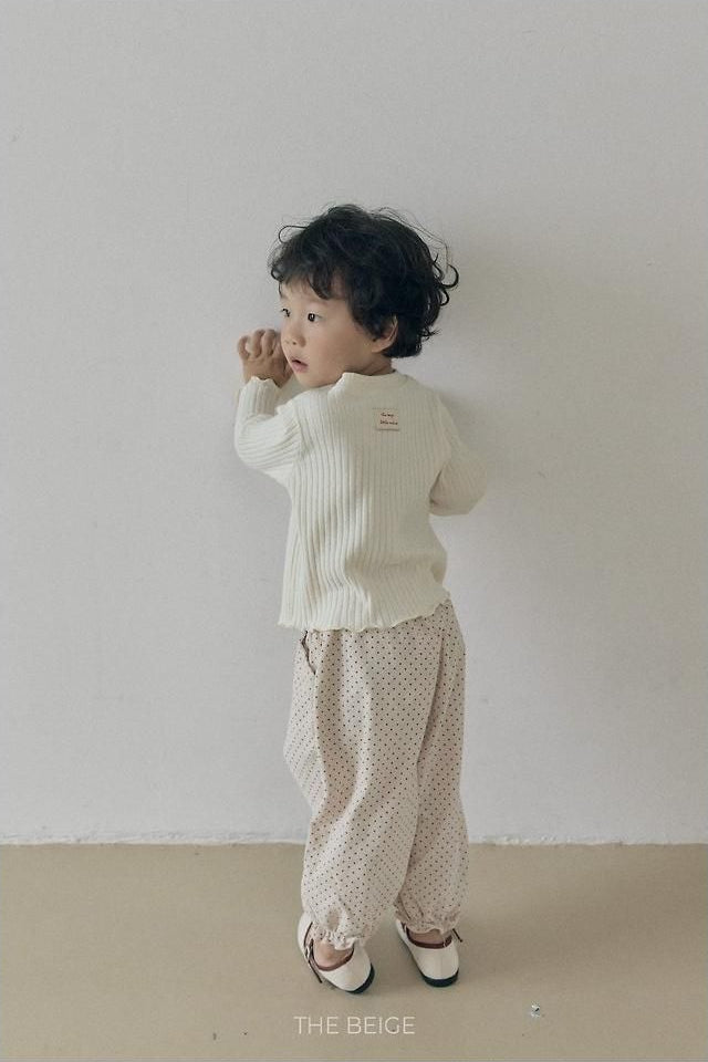 Dot Frill Pants [THE BEIGE]（2026AW） 18
