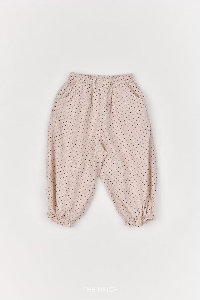 Dot Frill Pants [THE BEIGE]（2026AW） 22
