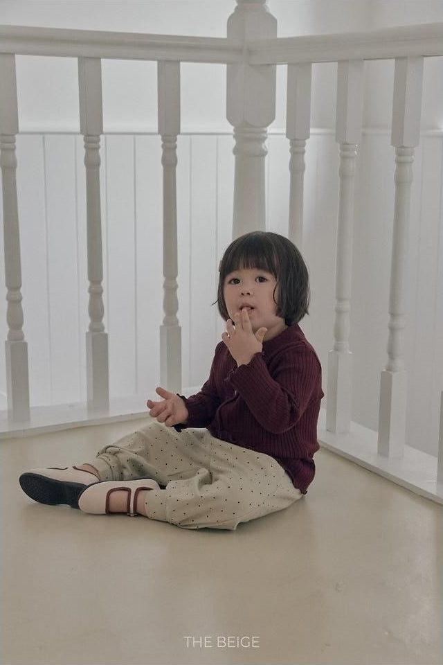 Aladdin Dot Pants [THE BEIGE]（2026AW） 5
