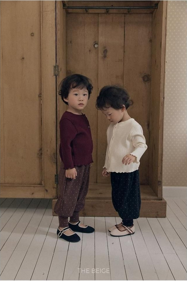 Aladdin Dot Pants [THE BEIGE]（2026AW） 14