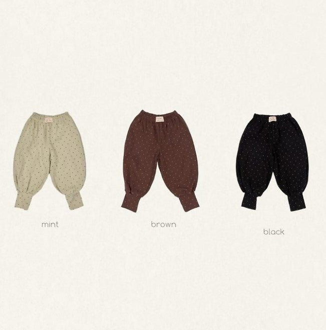Aladdin Dot Pants [THE BEIGE]（2026AW） 1