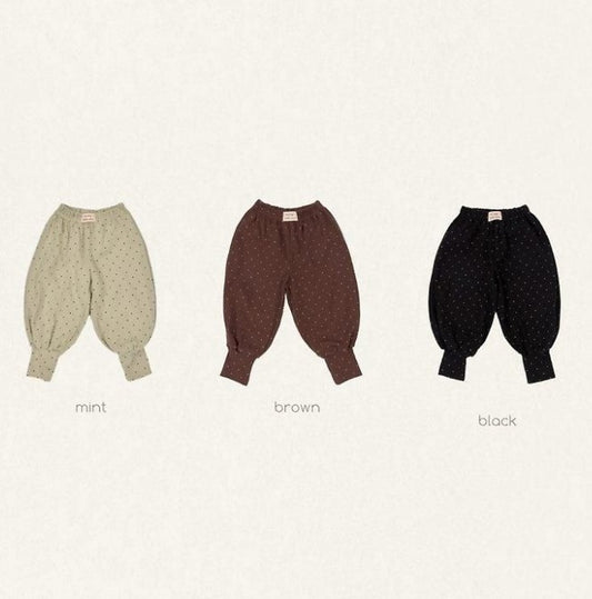 Aladdin Dot Pants [THE BEIGE]（2026AW） 1