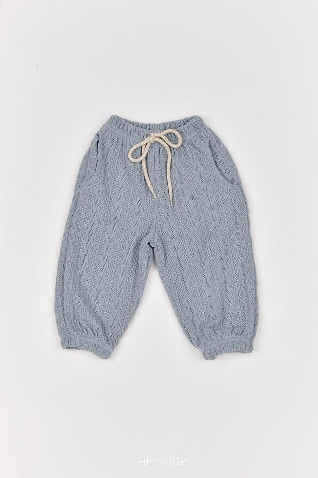 Knit Jogger Pants [THE BEIGE]（2026AW） 22