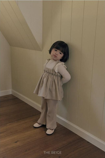 Ribbed Bootcut Pants [THE BEIGE]（2026AW） 12