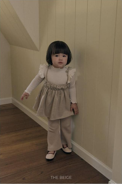 Ribbed Bootcut Pants [THE BEIGE]（2026AW） 13
