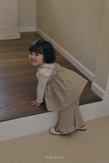 Ribbed Bootcut Pants [THE BEIGE]（2026AW） 14