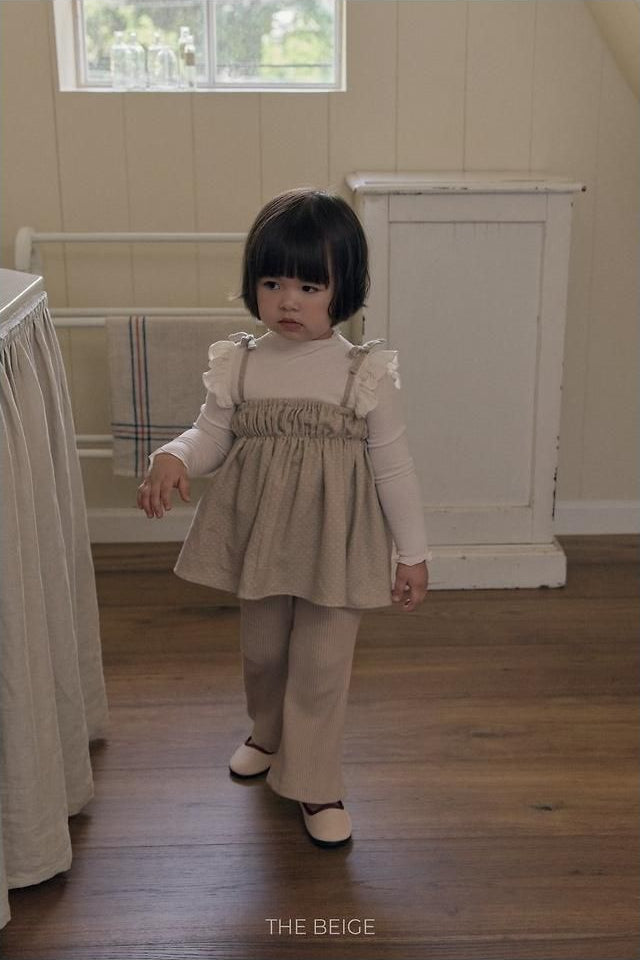 Ribbed Bootcut Pants [THE BEIGE]（2026AW） 17