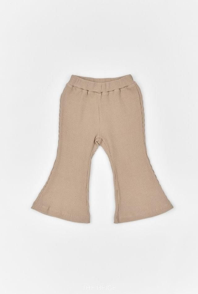 Ribbed Bootcut Pants [THE BEIGE]（2026AW） 21