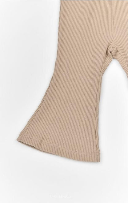 Ribbed Bootcut Pants [THE BEIGE]（2026AW） 22