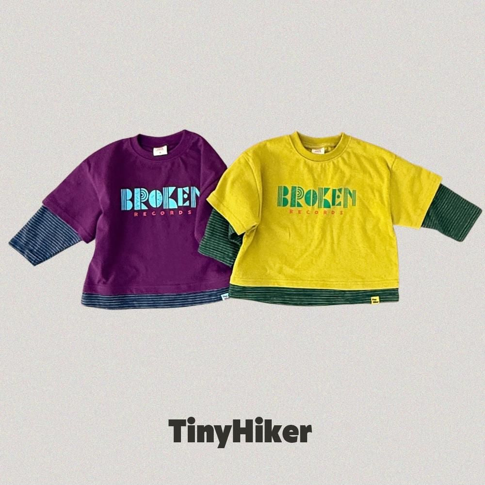 Record Layered Long Tee [tinyhiker]（2026AW） 3