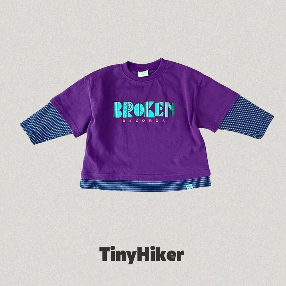 Record Layered Long Tee [tinyhiker]（2026AW） 5