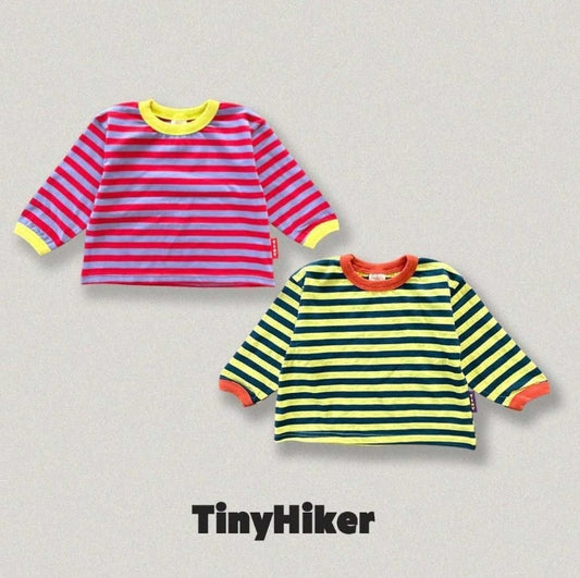 Freckle Stripe Tee [tinyhiker]（2026AW） 1
