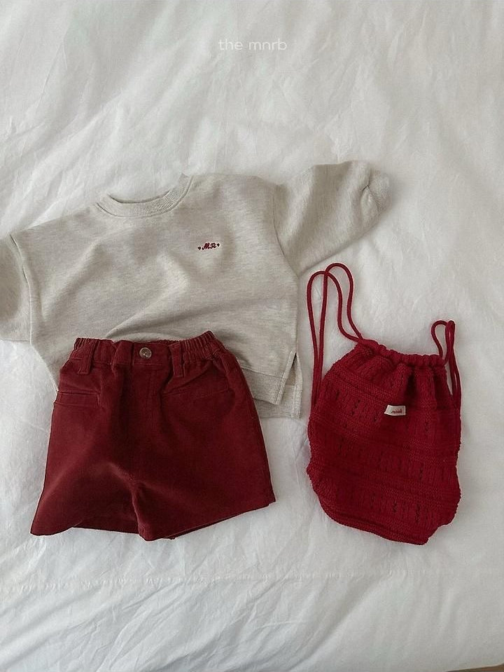 Corduroy Shorts [MINIROBE]（2026AW） 6