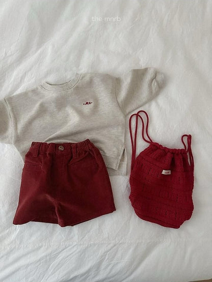 Corduroy Shorts [MINIROBE]（2026AW） 6