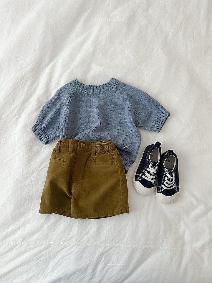 Corduroy Shorts [MINIROBE]（2026AW） 7