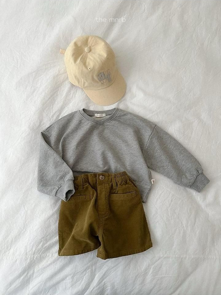 Corduroy Shorts [MINIROBE]（2026AW） 8
