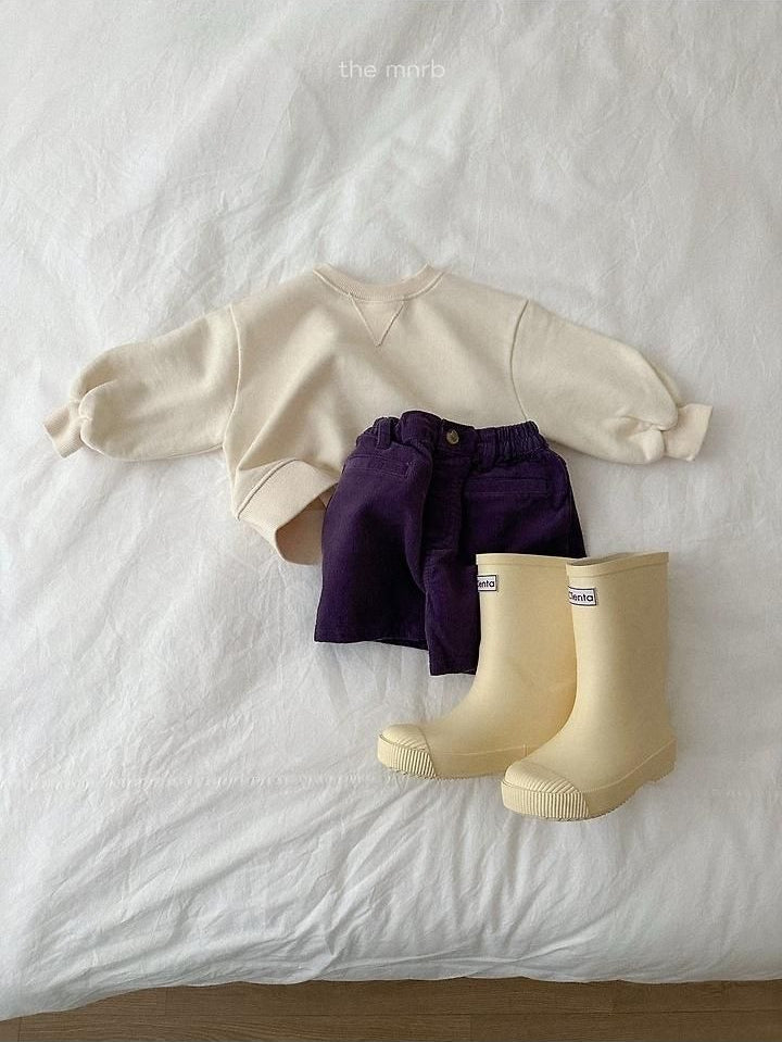 Corduroy Shorts [MINIROBE]（2026AW） 20
