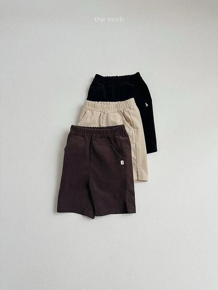 Corduroy Capri Pants [minirobe]（2026AW） 3
