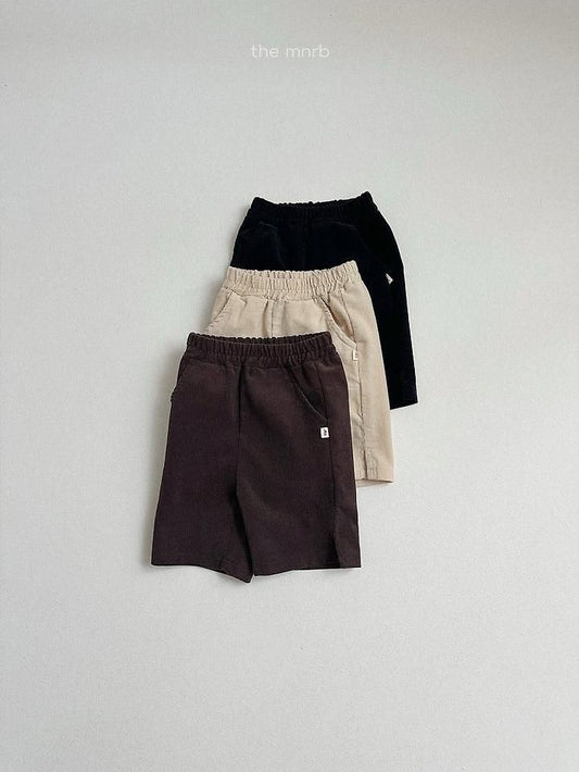 Corduroy Capri Pants [minirobe]（2026AW） 3