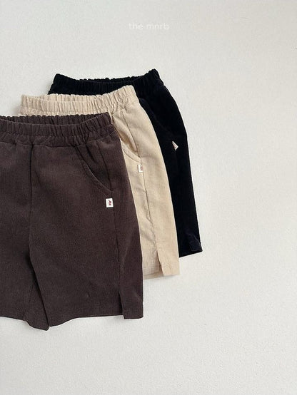 Corduroy Capri Pants [minirobe]（2026AW） 4