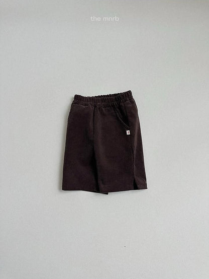 Corduroy Capri Pants [minirobe]（2026AW） 6