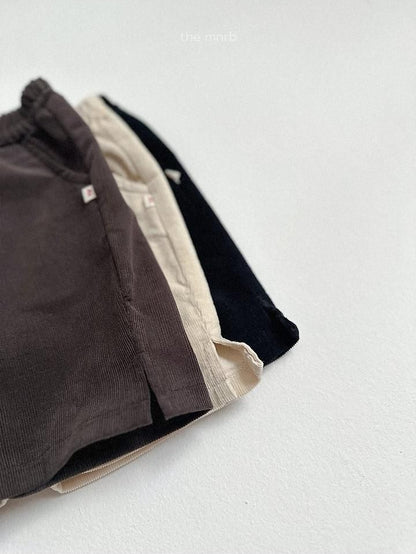 Corduroy Capri Pants [minirobe]（2026AW） 9