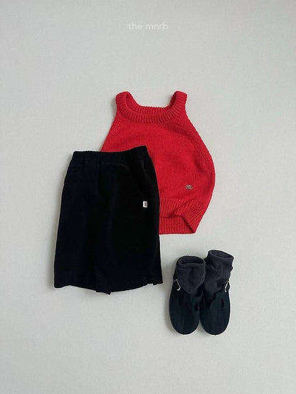 Corduroy Capri Pants [minirobe]（2026AW） 14