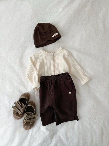 Corduroy Capri Pants [minirobe]（2026AW） 19